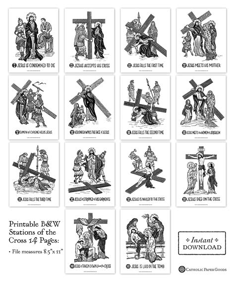 Stations Of The Cross Printable