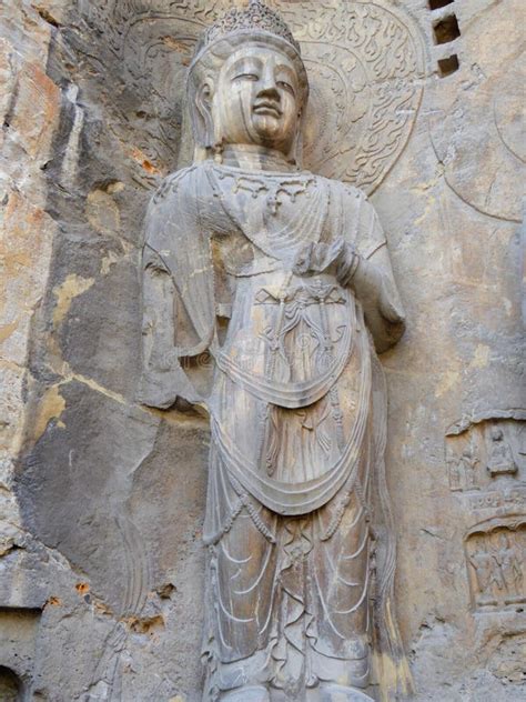 Buddha Statue of Fengxian Temple Stock Image - Image of body, asian ...