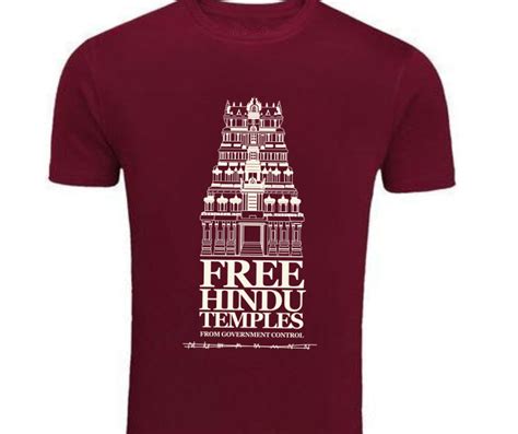 Free Hindu Temples T-Shirt - Meaningful Shopping