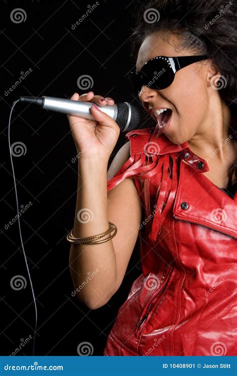 Singer stock image. Image of rock, glasses, american - 10408901