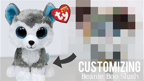 Beanie Boo Custom: Customizing Slush! BEST CUSTOM EVER! New Beanie Boo! - YouTube