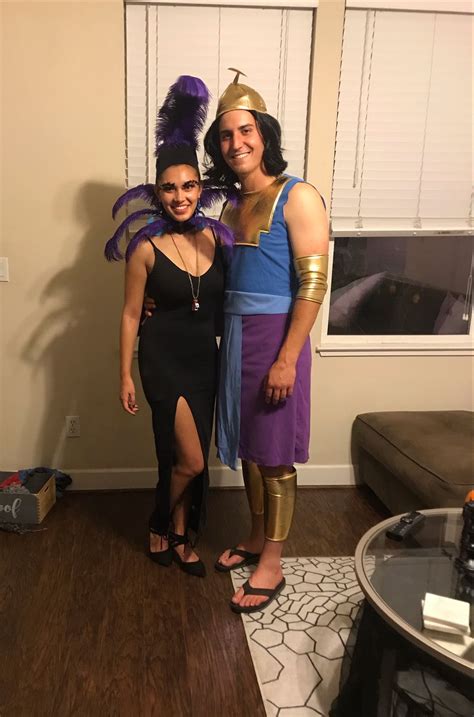 Yzma and Kronk Couple's Costume | Idee per costumi, Carnevale fai da te ...