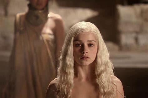 Game of Thrones star Emilia Clarke says producers 'guilt-tripped' her into acting nude scenes ...