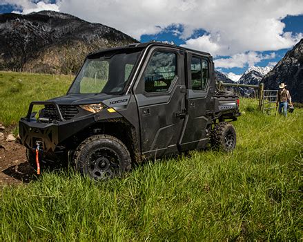 Weather the Elements with a UTV Cab Enclosure System | Polaris Off-Road Vehicles Canada