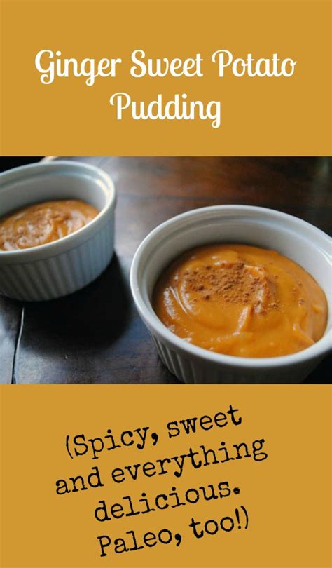Ginger Sweet Potato Pudding Recipe