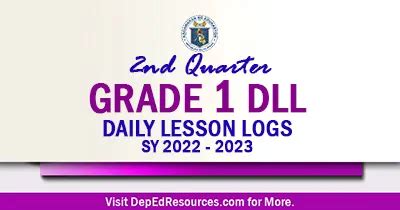 Grade 1 Daily Lesson Log Quarter 2 Archives - DepEd Resources