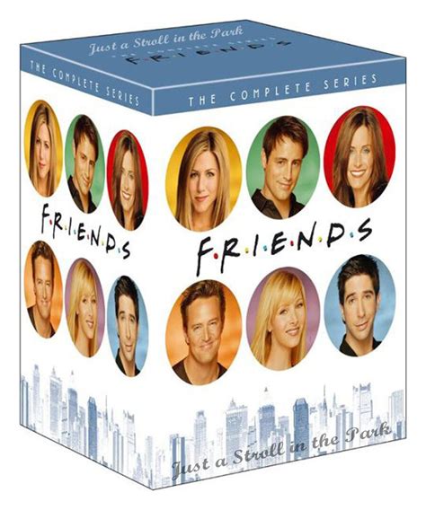 Friends: Complete TV Series Seasons 1 2 3 4 5 6 7 8 9 10 Boxed DVD Set ...