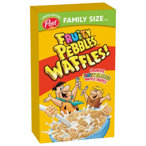 Fruity PEBBLES™ Waffle Cereal - Post Consumer Brands