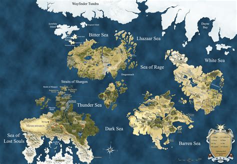 World Map in Eberron| World Anvil