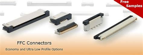 FFC connector range offers economy and ultra low profiles | GCT