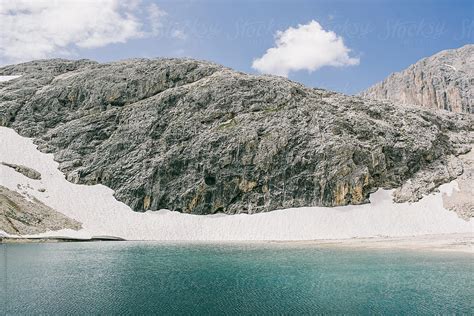 "High Mountain Lake" by Stocksy Contributor "Michela Ravasio" - Stocksy