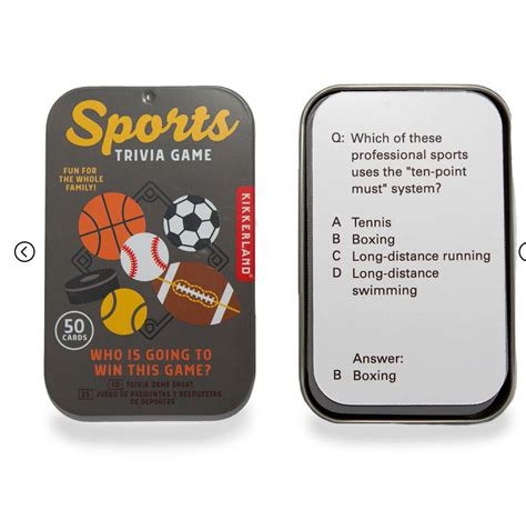 Sports Trivia Game - Penguin Gallery