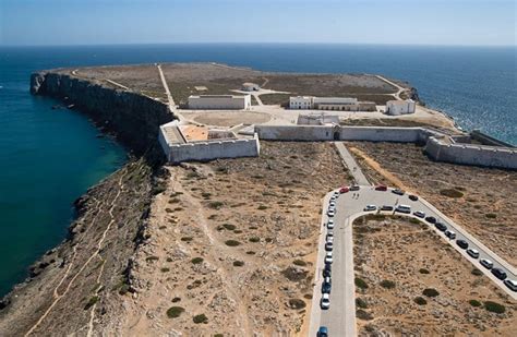 Fortress of Sagres, Portugal. The Cape of Sagres was sacred in ancient times, as it was believed ...