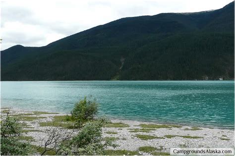 Muncho Lake Campground the Alaska Highway