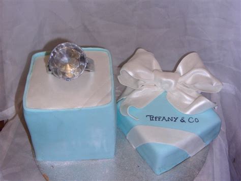 Tiffany And Co Box Cake