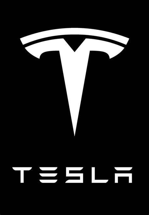 Tesla Logo Black and White – Brands Logos