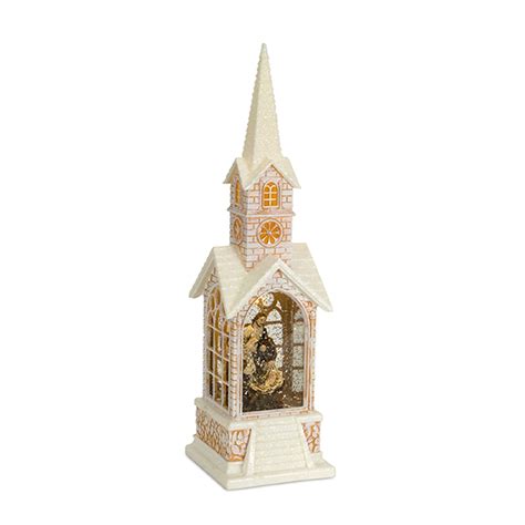 Church Snow Globe with Nativity 16.25"H Plastic - Walmart.com - Walmart.com