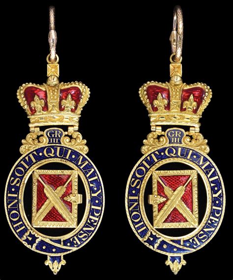 Sold Price: *The Unique Order of the Garter Registrar’s Badge - December 4, 0119 12:00 PM GMT