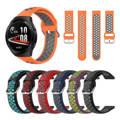 Silicone Watchband Band For HUAWEI WATCH GT 2e GT2e Smartwatch Wrist ...