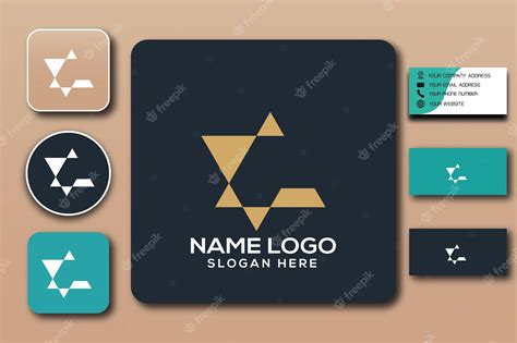 Premium Vector | C monogram logo template