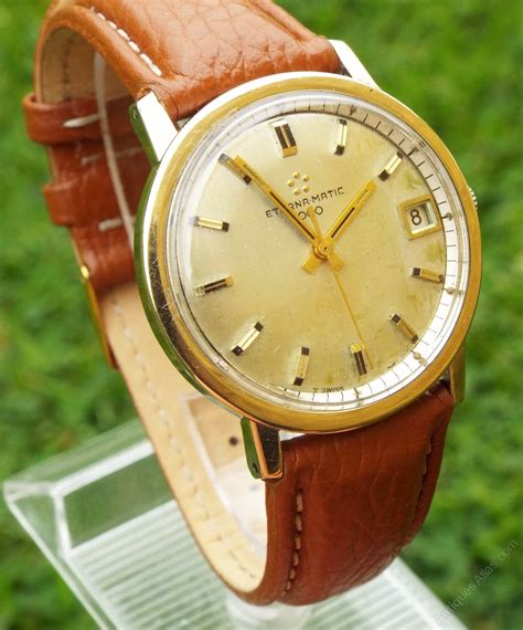 Antiques Atlas - Gents 1970 Eterna-Matic 1000 Automatic Wristwatch