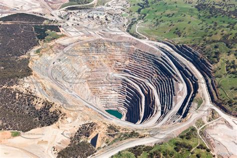 Aerial Photo Cadia Valley Gold Mine NSW Aerial Photography