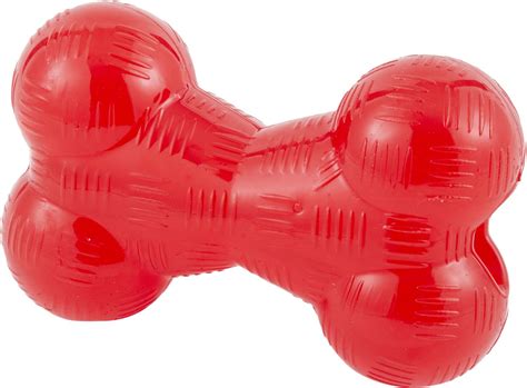 ETHICAL PET Play Strong Rubber Bone Tough Dog Chew Toy, 4.5-in - Chewy.com