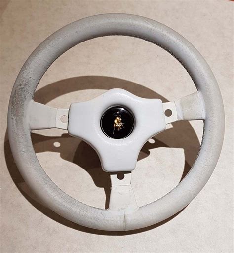 lamborghini Countach white steering wheel – EMILIO SPARE PARTS