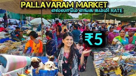 Exploring PALLAVARAM FRIDAY MARKET 😃| பல்லாவரம் சந்தை - YouTube