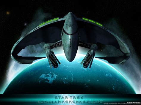 Romulan Kerchan Class Ship | Star trek ships, Star trek, Star trek starships