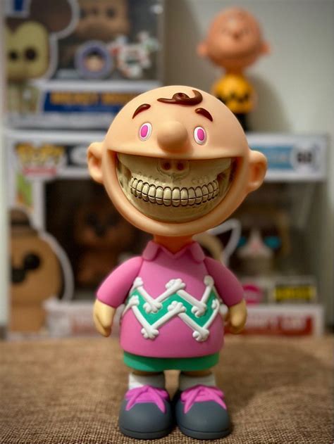 Rare Charlie Grin’ OG Pink Edition by Ron English, Hobbies & Toys, Toys ...