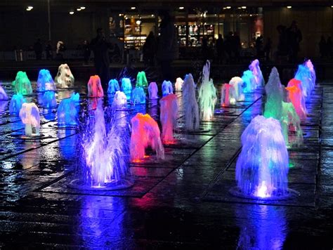 Piccadilly Gardens Fountains at... © David Dixon :: Geograph Britain ...