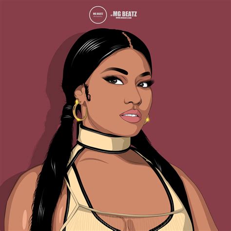 ArtStation - NICKI MINAJ CARTOON 2019 (1)