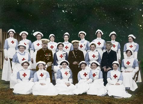 Never Before Seen Photos of Heroic British Red Cross WWI Volunteers Brought to Life in Full ...