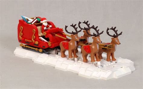 LEGO MOC 40499 Galloping Reindeer by JKBrickworks | Rebrickable - Build with LEGO