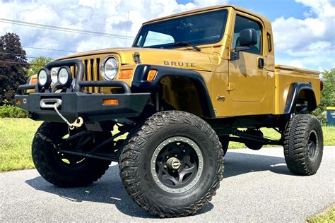 2003 Jeep Wrangler Rubicon AEV Brute Pickup Conversion 5-Speed for sale on BaT Auctions - sold ...