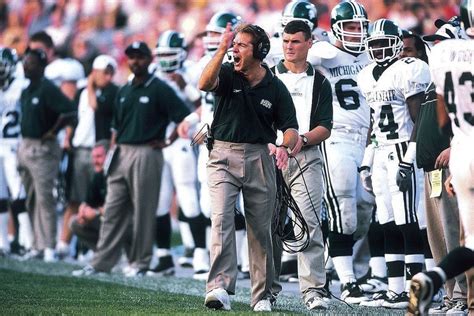 Former Michigan State Spartans coach Nick Saban was always seen as brilliant football mind ...