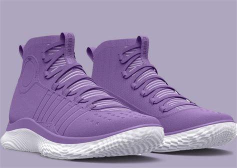 This Under Armour Curry 4 FloTro Comes In Lilac - Sneaker News