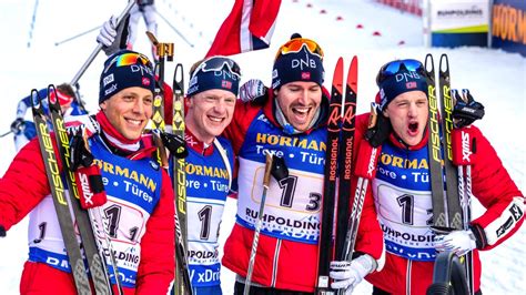 Norway Unstoppable in Men’s Relay at IBU World Cup in Ruhpolding ...