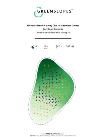 Fairbanks Ranch Country Club (27-Hole) - Rancho Santa Fe – GREENSLOPES Golf