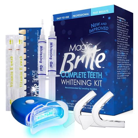 MagicBrite Complete Teeth Whitening Kit At Home Whitening - Walmart.com