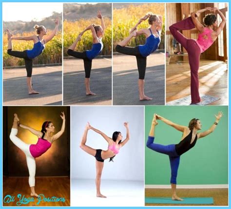 Yoga Dancer Pose Variations - YogaWalls