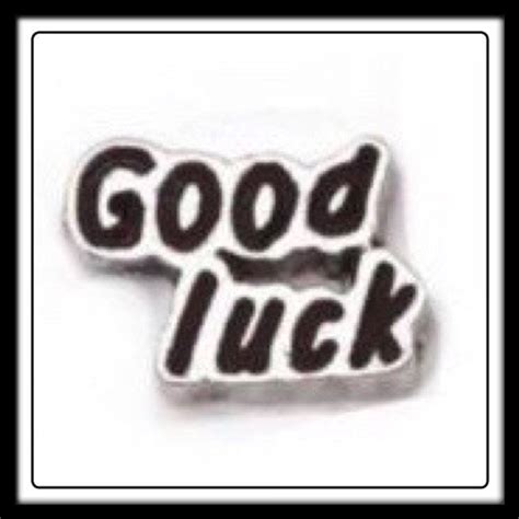 Good Luck (Silver/Black) Charm – Hidden Charms