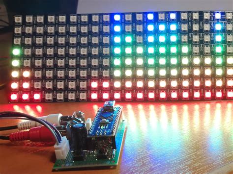 FHT Audio Spectrum Visualizer | Arduino Project Hub