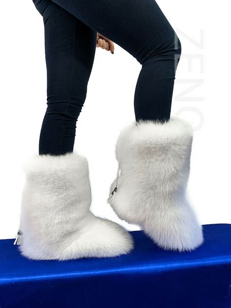 Pin by John Furlover on I want that!!!!! | Fur boots, Fox fur boots, Boots