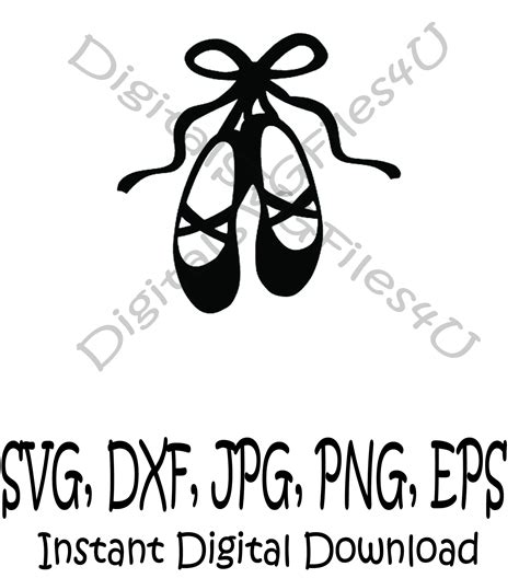 Ballet Slippers SVG Ballet Svg Dancer Svg Dancer Shoes Svg - Etsy