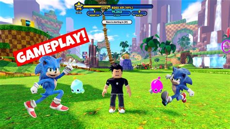 Released! Sonic the Hedgehog is in ROBLOX! SONIC Speed Simulator ...