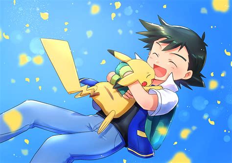 1920x1080px, 1080P free download | Pokémon, Ash Ketchum, Pikachu, Boy ...