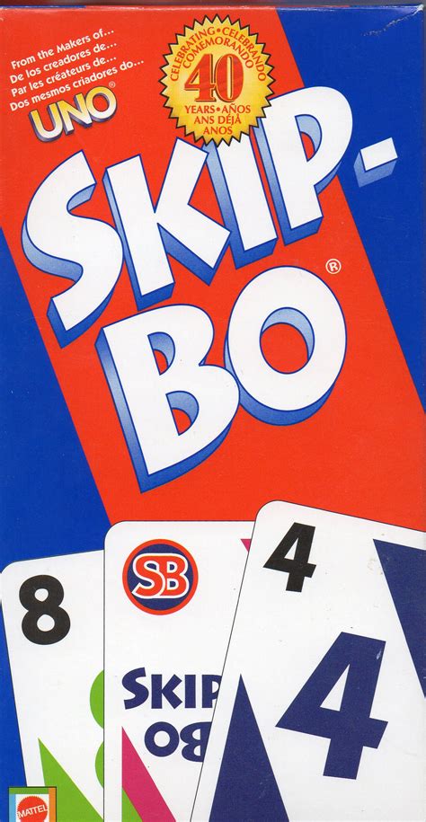 Mattel Skip-Bo Card Game