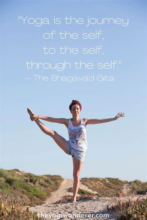 100 Inspirational & Funny Yoga Quotes for Instagram - The Yogi Wanderer